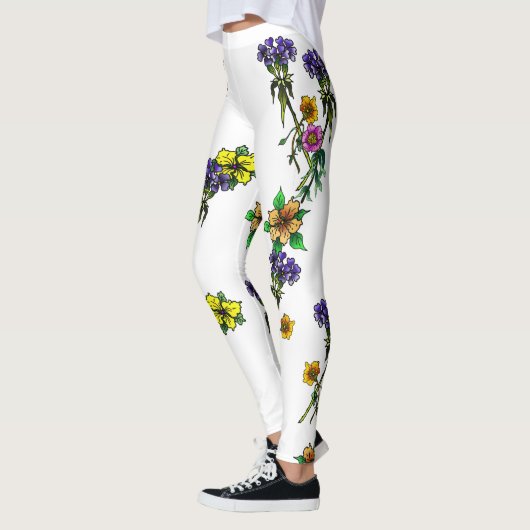 Rainingbloemen Leggings (Links)