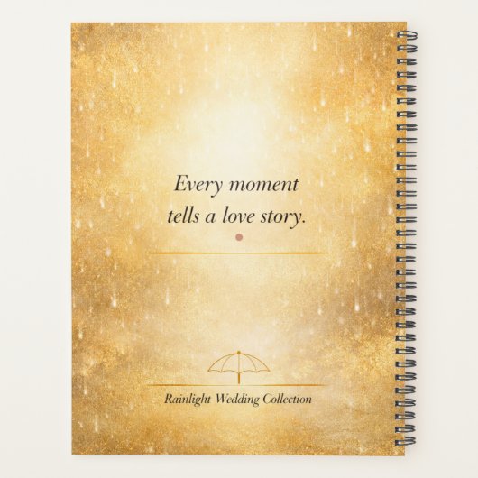 Rainlight Trouwplanner Planner (Achterkant)