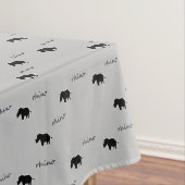 Raino-silhouet Tafelkleed (Voorbeeld)