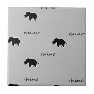 Raino-silhouet Tegeltje