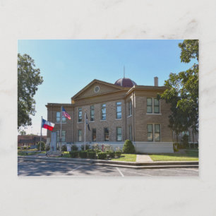 Rains County Courthouse, Emory, Texas Briefkaart