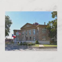 Rains County Courthouse, Emory, Texas Briefkaart