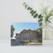 Rains County Courthouse, Emory, Texas, Verenigde S Briefkaart (Staand voorkant)