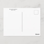 Rains County Courthouse, Emory, Texas, Verenigde S Briefkaart (Achterkant)