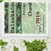 Rainschaduw Vineyards Chardonnay Kitchen Towel Theedoek (Gevouwen)