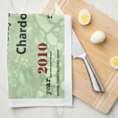 Rainschaduw Vineyards Chardonnay Kitchen Towel Theedoek (Quarter Fold)