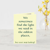 RainShine Kaart (Gele Bloem)