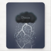 Rainstorm in Surreal Dream World gepersonaliseerd Muismat (Voorkant)