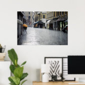 Rainstorm in Venetië, Italië Poster (Thuiskantoor)