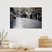 Rainstorm in Venetië, Italië Poster (Keuken)