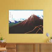 Rainstorm onder de top canvas afdruk (Insitu (Woonkamer))