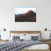 Rainstorm onder de top canvas afdruk (Insitu (Slaapkamer))
