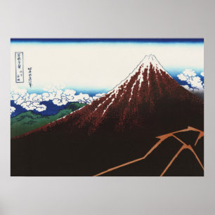 Rainstorm onder de top poster