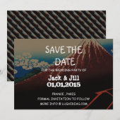 Rainstorm onder de top save the date (Voorkant / Achterkant)