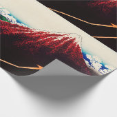 Rainstorm onder de top van Katsushika Hokusai Cadeaupapier (Hoek)