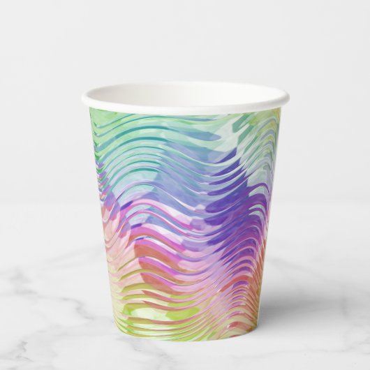 Rainwave Ultradeluxe: Papieren Bekers (Achterkant)