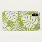 Rainwoud Patroon met groene palmen Case-Mate iPhone Case (Achterkant (horizontaal))