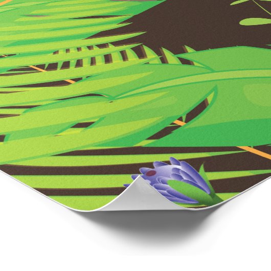 Rainwoud Poster (Hoek)