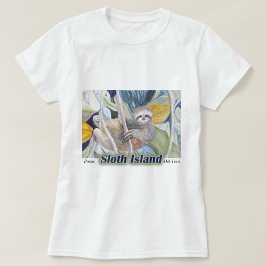 Rainwoud Sleuf in T-shirt Panama (Design voorkant)