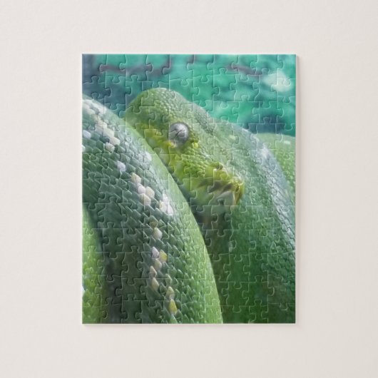 Rainwoudslangenpuzzel Legpuzzel (Verticaal)