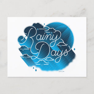 Rainy Dagen / Briefkaart