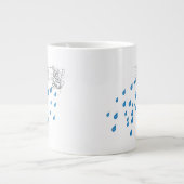 Rainy Day 20 oz Coffee-Mok Grote Koffiekop (Voorkant)