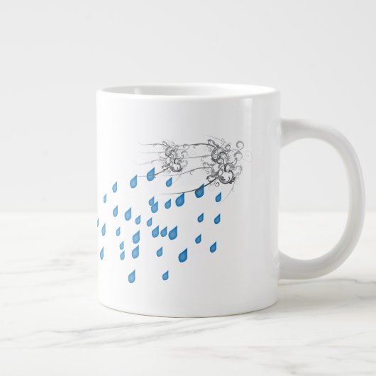 Rainy Day 20 oz Coffee-Mok Grote Koffiekop (Rechts)