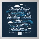 Rainy Day Adventure II Square Poster (24x24) (Voorkant)