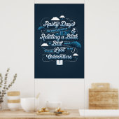 Rainy Day Adventure-Poster (24x36) Poster (Keuken)