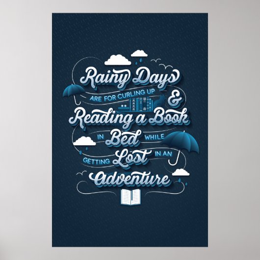 Rainy Day Adventure-Poster (24x36) Poster (Voorkant)