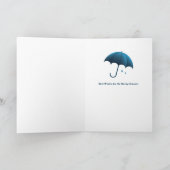 Rainy Day Adventure-Wenskaart Feestdagen Kaart (Binnen)