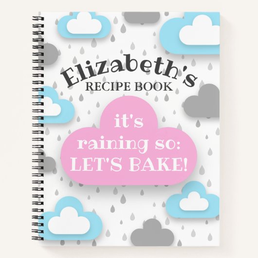 Rainy Day Baking Notitieboek (Voorkant)
