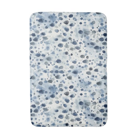 Rainy Day Blue Badmat (Voorkant Verticaal)