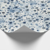 Rainy Day Blue Cadeaupapier (Hoek)