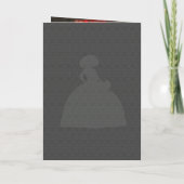 Rainy Day Blue Charro Silhouette Quinceanera (Achterkant)