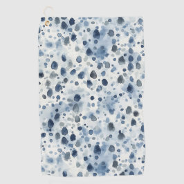 Rainy Day Blue Golfhanddoek