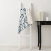 Rainy Day Blue Sherpa Deken (In situ)