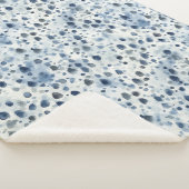 Rainy Day Blue Sherpa Deken (3/4)