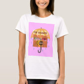 Rainy Day Blues: Ik mis je, ik verveel me T-shirt (Voorkant)