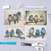 Rainy Day Blues Tissuepapier (Craft)