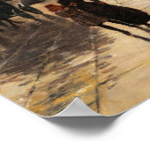 Rainy Day, Boston door Childe Hassam Poster (Hoek)