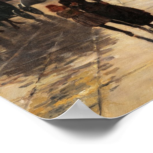 Rainy Day, Boston door Childe Hassam Poster (Hoek)