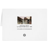 Rainy Day, Boston van Frederick Childe Hassam (Achterkant Horizontaal)