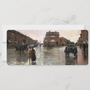 Rainy Day, Boston van Frederick Childe Hassam