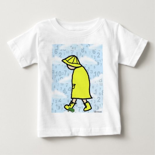 Rainy Day Boy Baby Shirt (Voorkant)