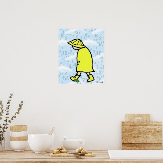 Rainy Day Boy print (Keuken)
