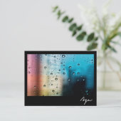 Rainy Day Briefkaart (Staand voorkant)