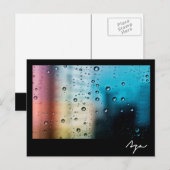 Rainy Day Briefkaart (Voorkant / Achterkant)