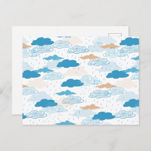 Rainy Day Briefkaart (Voorkant / Achterkant)