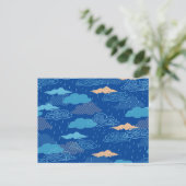 Rainy Day Briefkaart (Staand voorkant)